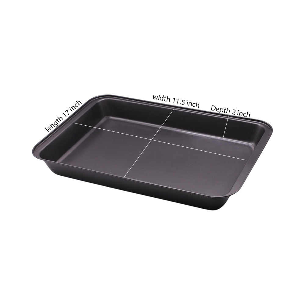 Non stick Rectangle Baking Pan 17 Inch