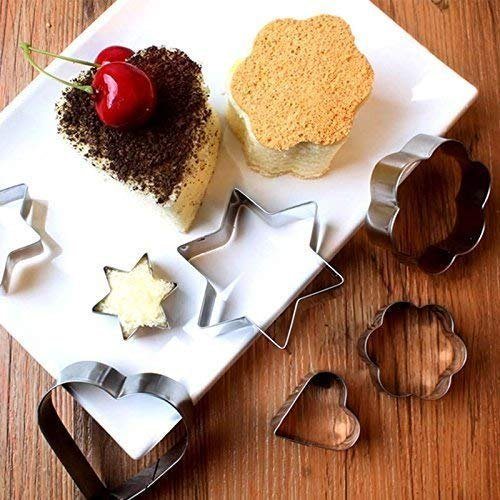 12 Pcs Set Stainless Steel Cookie Biscuit Cutter