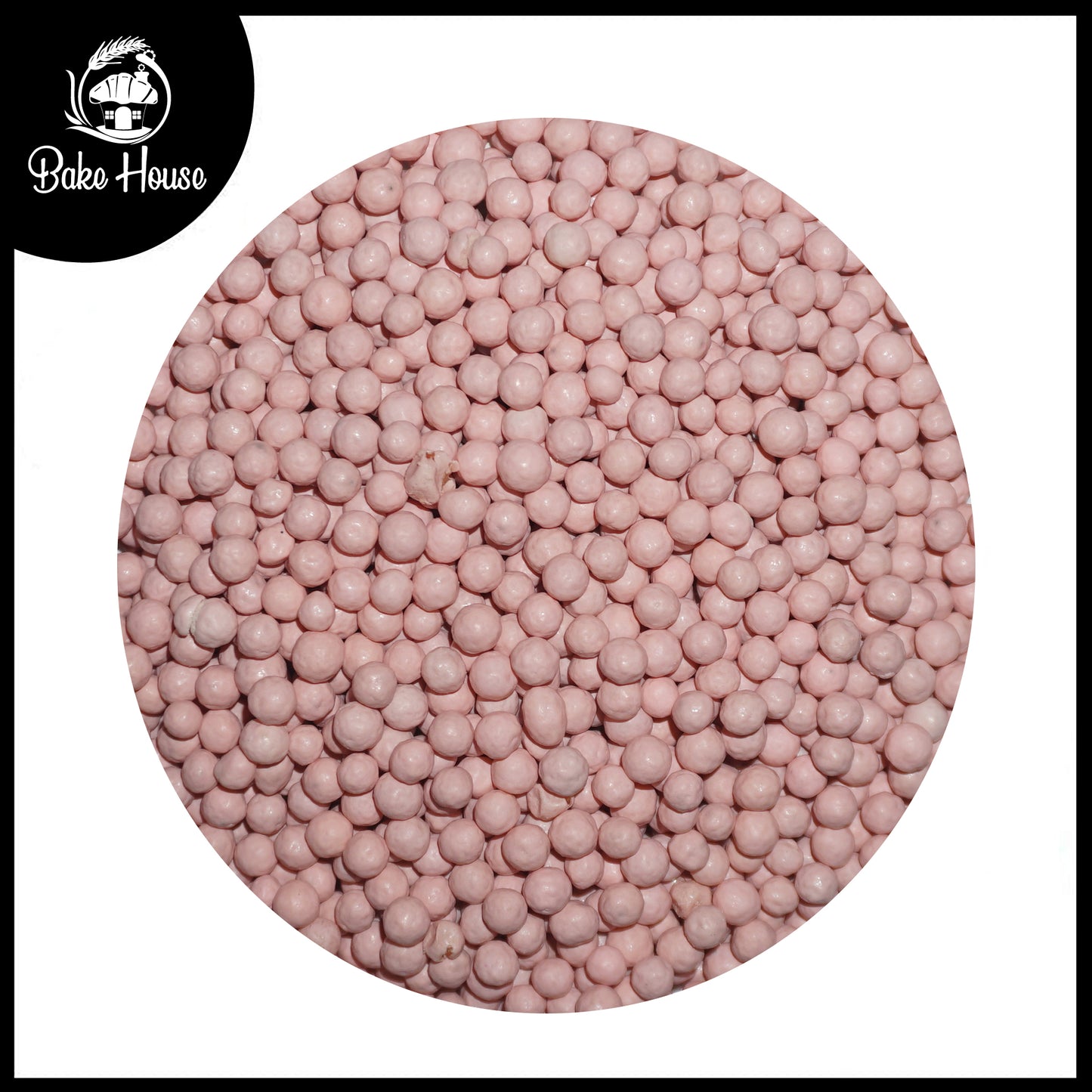 Bake House Baby Pink Pearl Edible Sprinkles