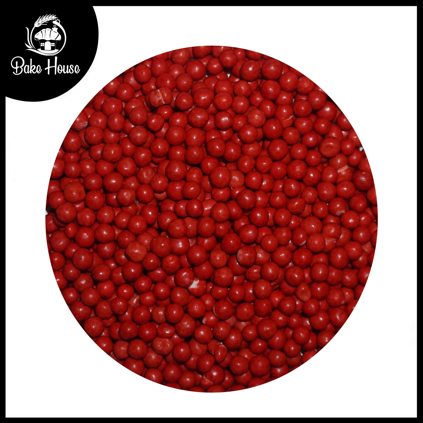 Bake House Red Pearl Edible Sprinkles