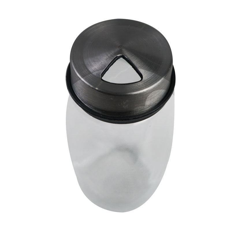 Glass Seasoning Spice Bottle Jars 6 Pcs With Rotating Rack