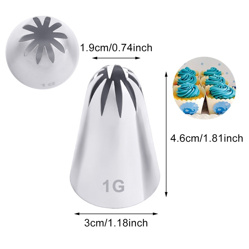 1G Icing Nozzle Stainless Steel