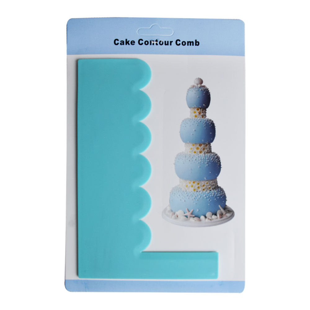 Cake Icing Comb Design 01 Plastic