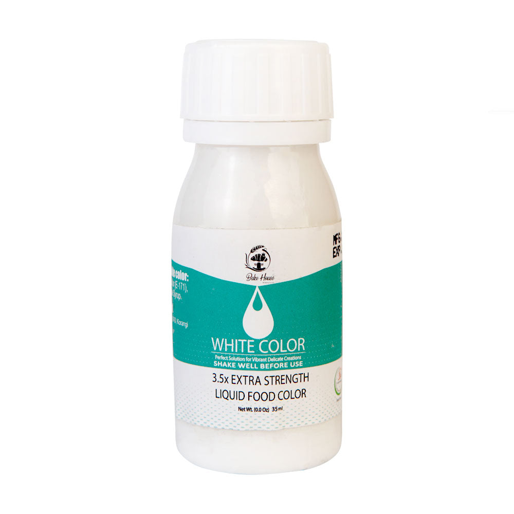 Milkyz Food Liquid Food Color White 35ML Bottle