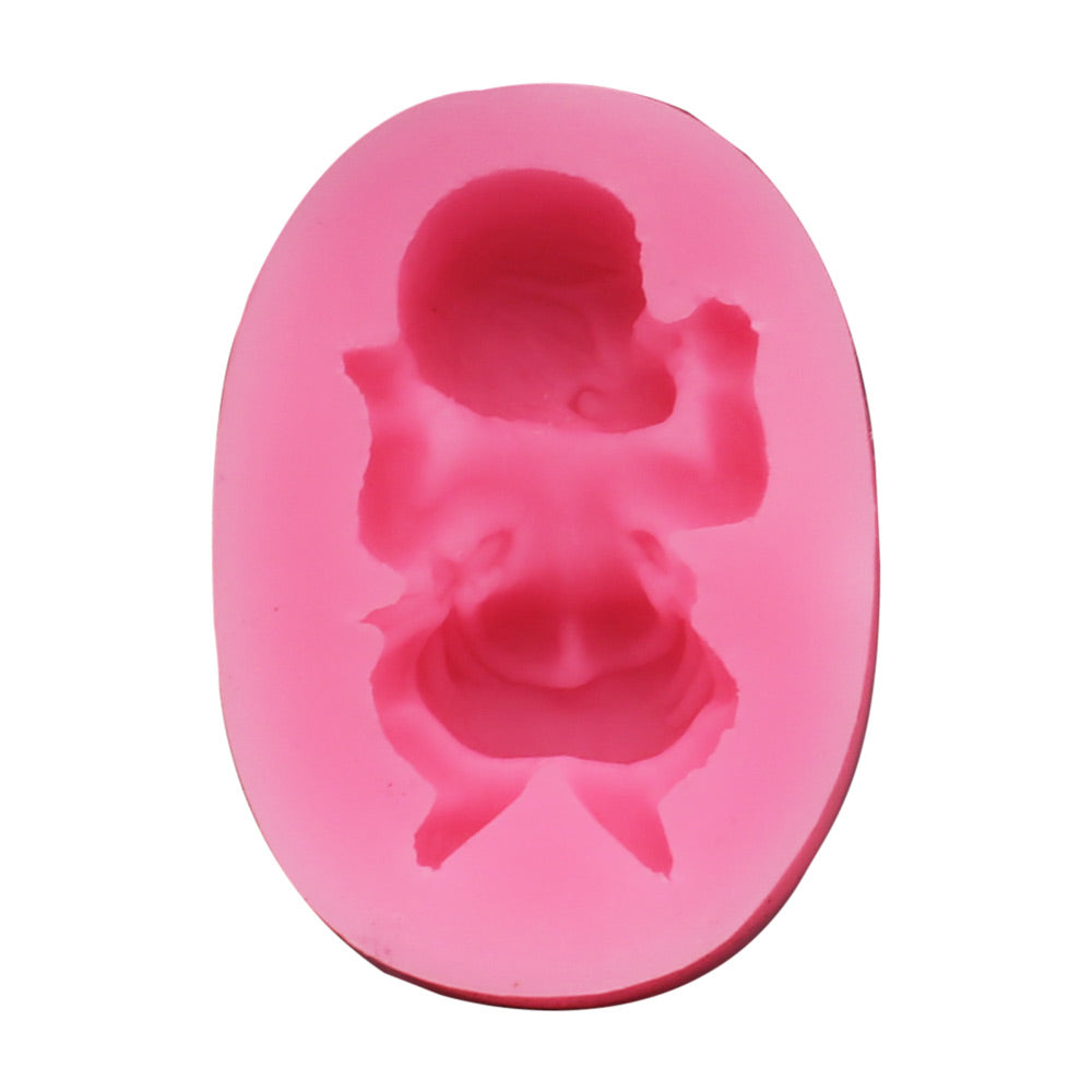 New Born Baby Silicone Fondant Mold
