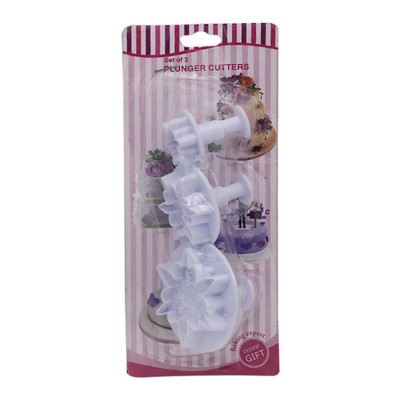 Twinkling Star Plunger Cutter 3Pcs Set