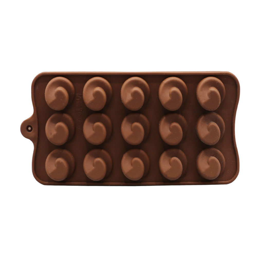 IceCream Topping Silicone Chocolate Mold 15 Cavity