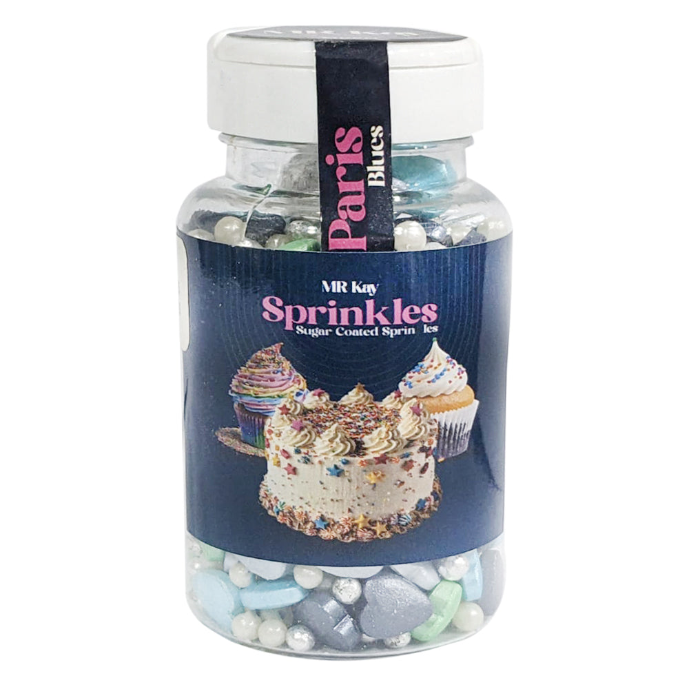 MR Kay Paris Blue - Pearls & Heart (Mix Size) – 90g Jar