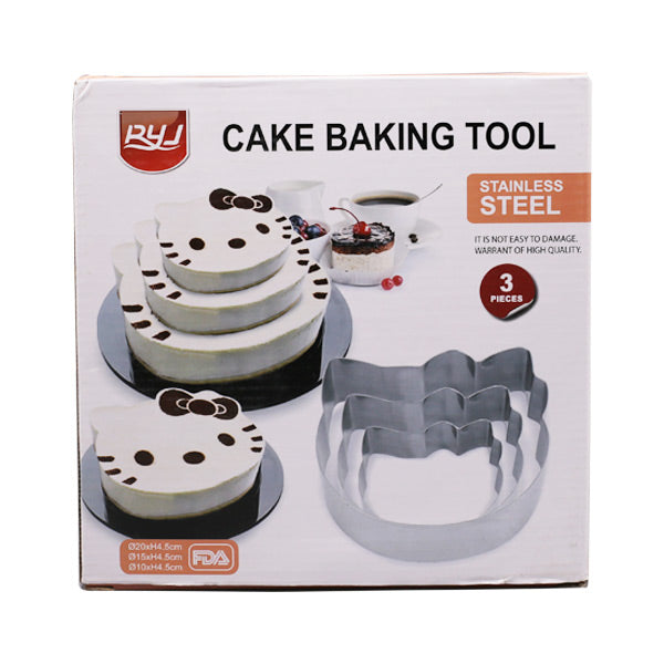 Hello Kitty Cake Baking Tool 3Pcs Set