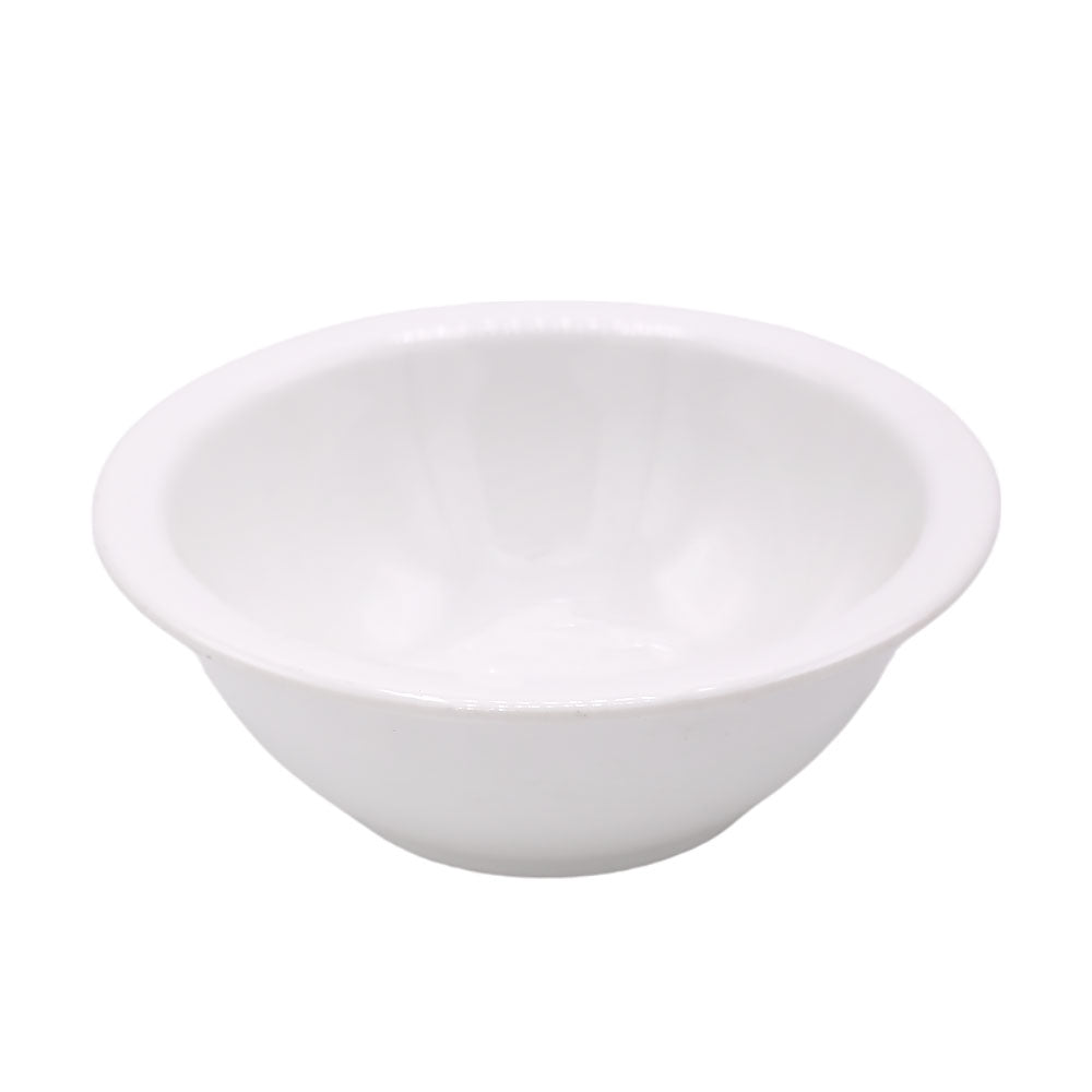 Melamine Serving Bowl White Small