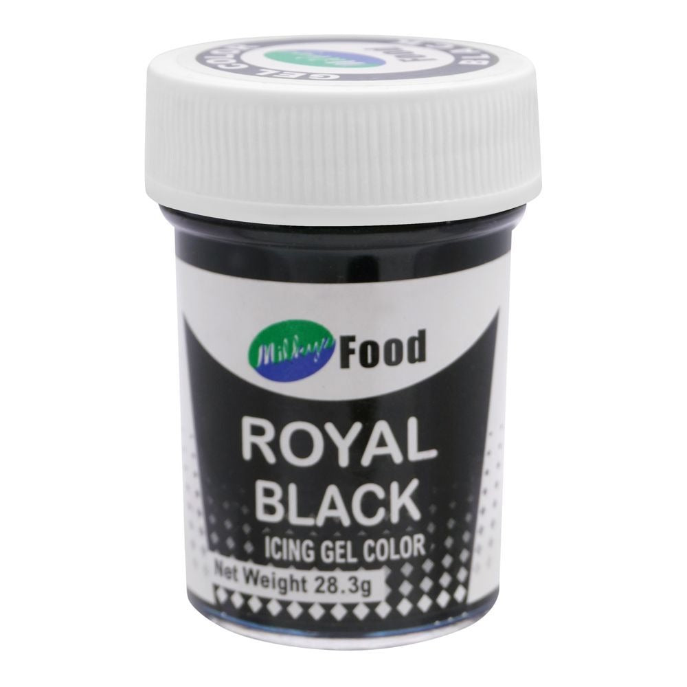 Milkyz Food Royal Gel Icing Color Black