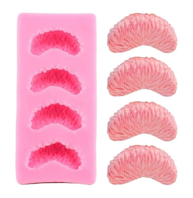 Orange Slices Silicone Fondant Mold 4 Cavity