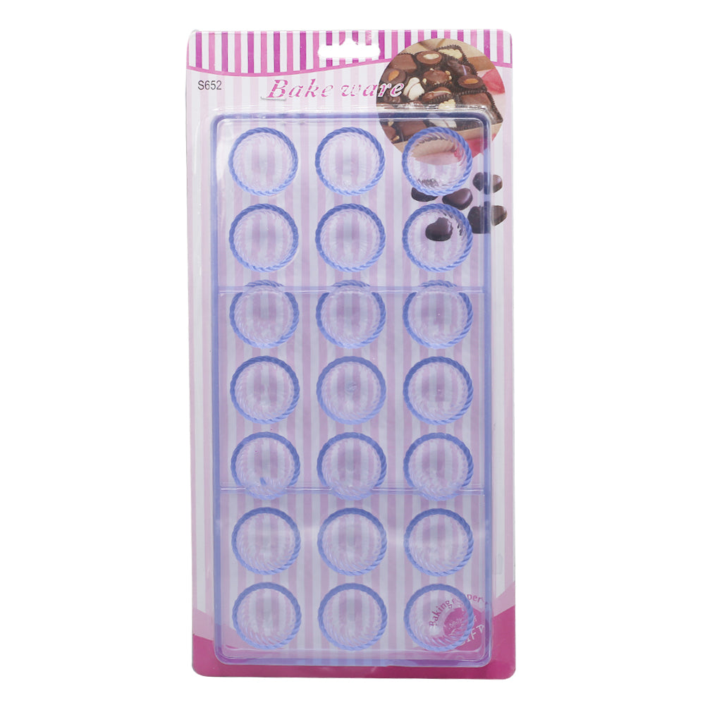 Round Diamond Ball Acrylic Chocolate & Candy Mold 21 Cavity