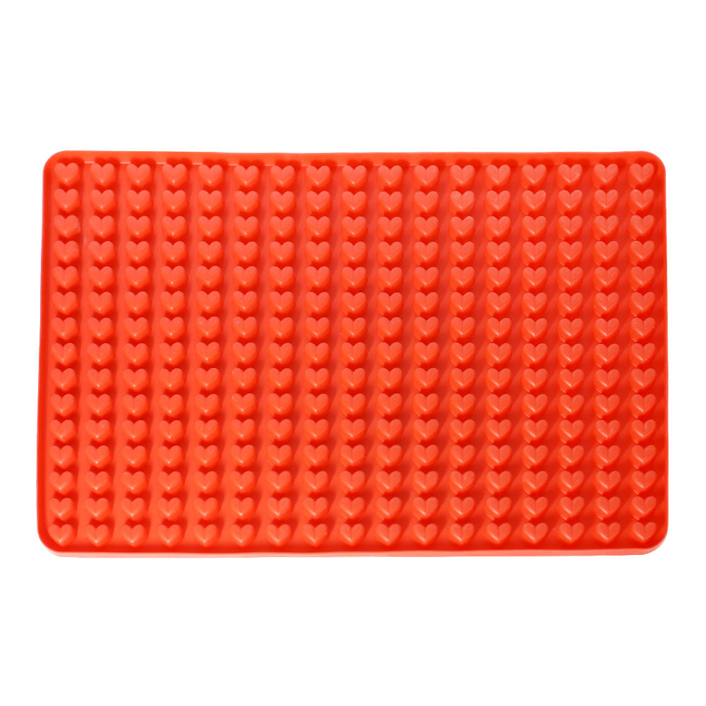 Mini Heart Silicone Cake Baking Mold 255 Cavity