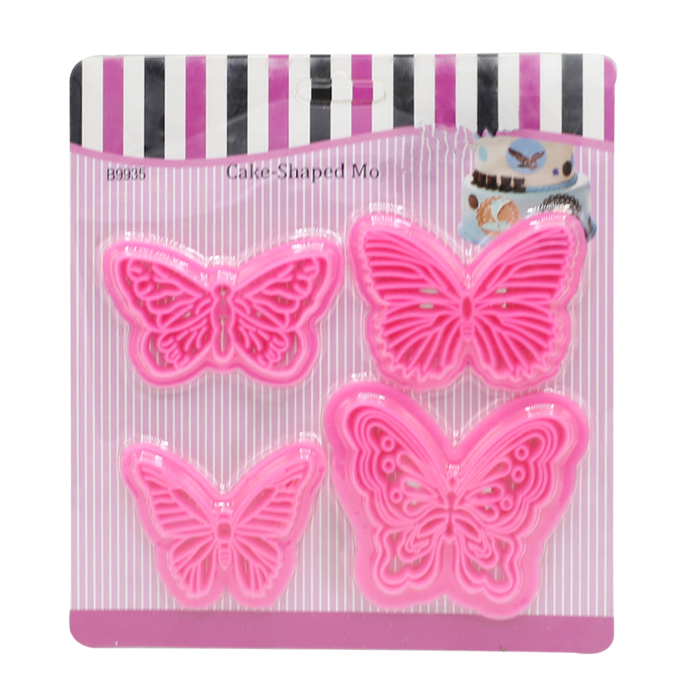 Butterfly Cookie Cutter 4Pcs Set