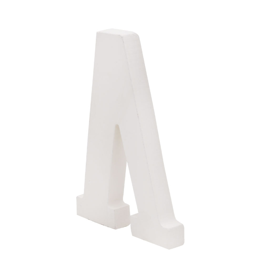 Freestanding Wooden Uppercase Alphabet V