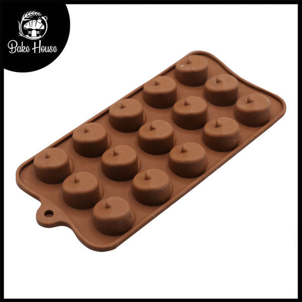 IceCream Topping Silicone Chocolate Mold 15 Cavity