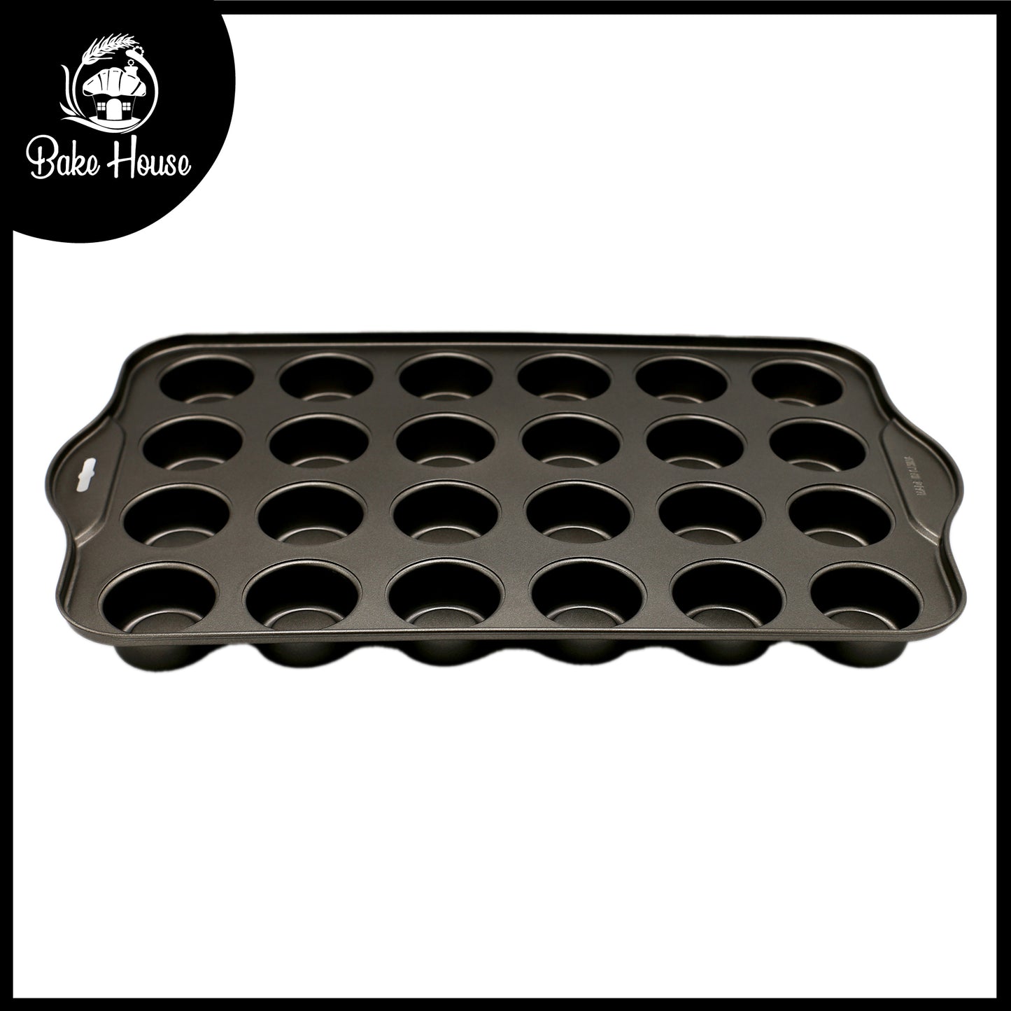 Round Shape Mini Cheese Cake Pan 24 Cavity Non Stick