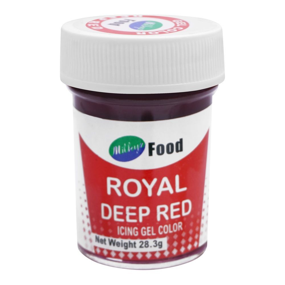 Milkyz Food Royal Gel Icing Color Deep Red