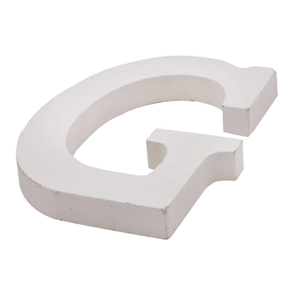 Freestanding Wooden Uppercase Alphabet G