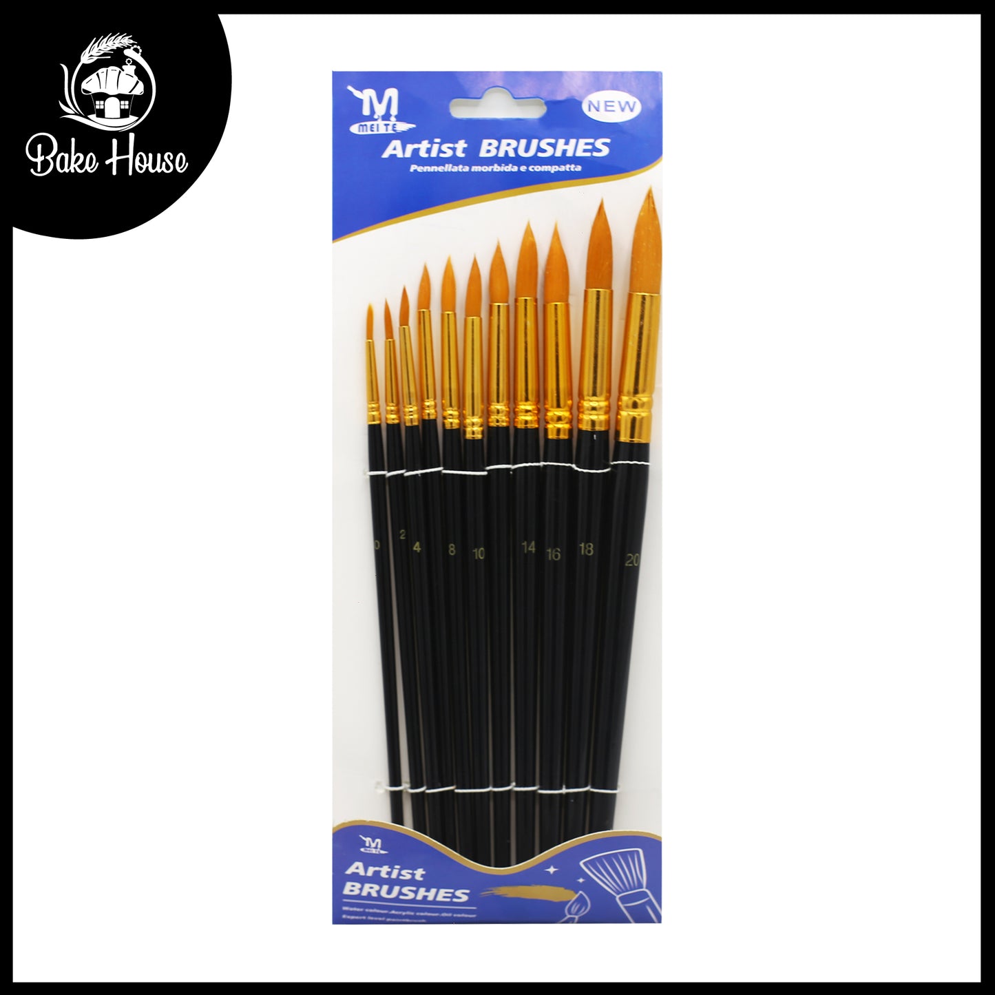 Artist Paint Brush 11Pcs Set