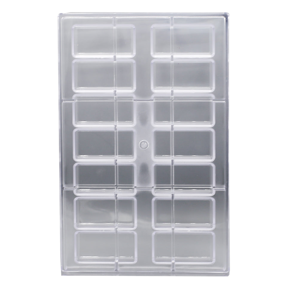 Acrylic Chocolate Block Mold 14 Cavity