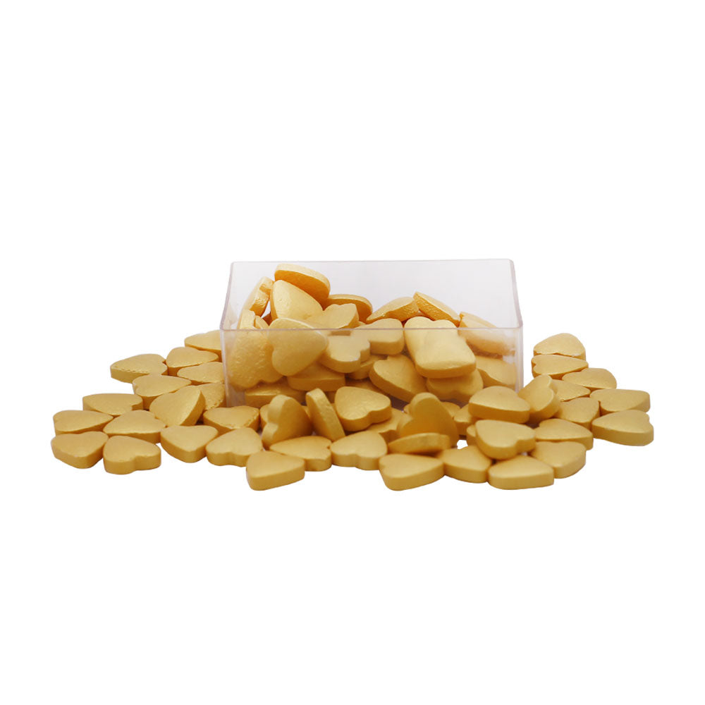 Golden Hearts Edible Sprinkle 30g Pack