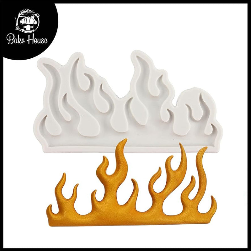 Fire Silicone Fondant Mold