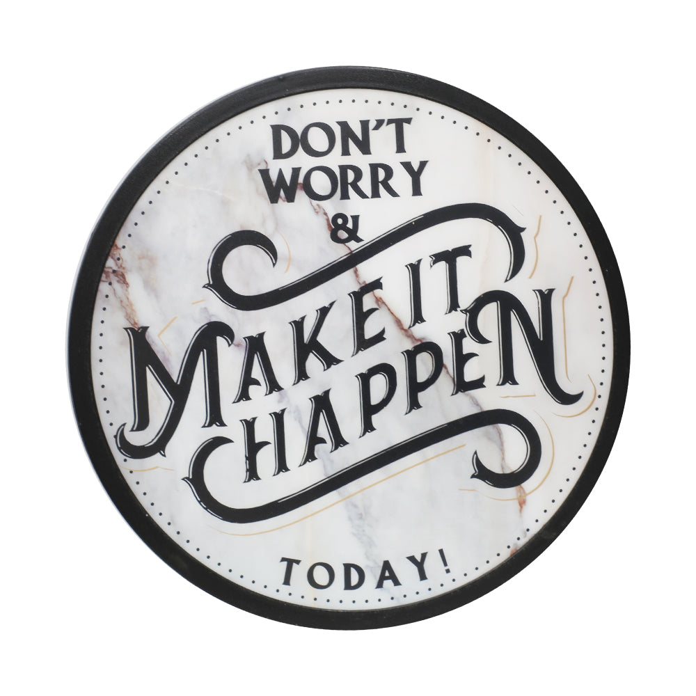 Make It Happy Wooden Turntable 30.5cm