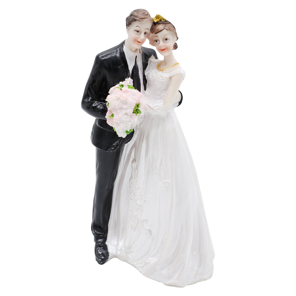 Bride And Groom Wedding Shoot Cake Topper