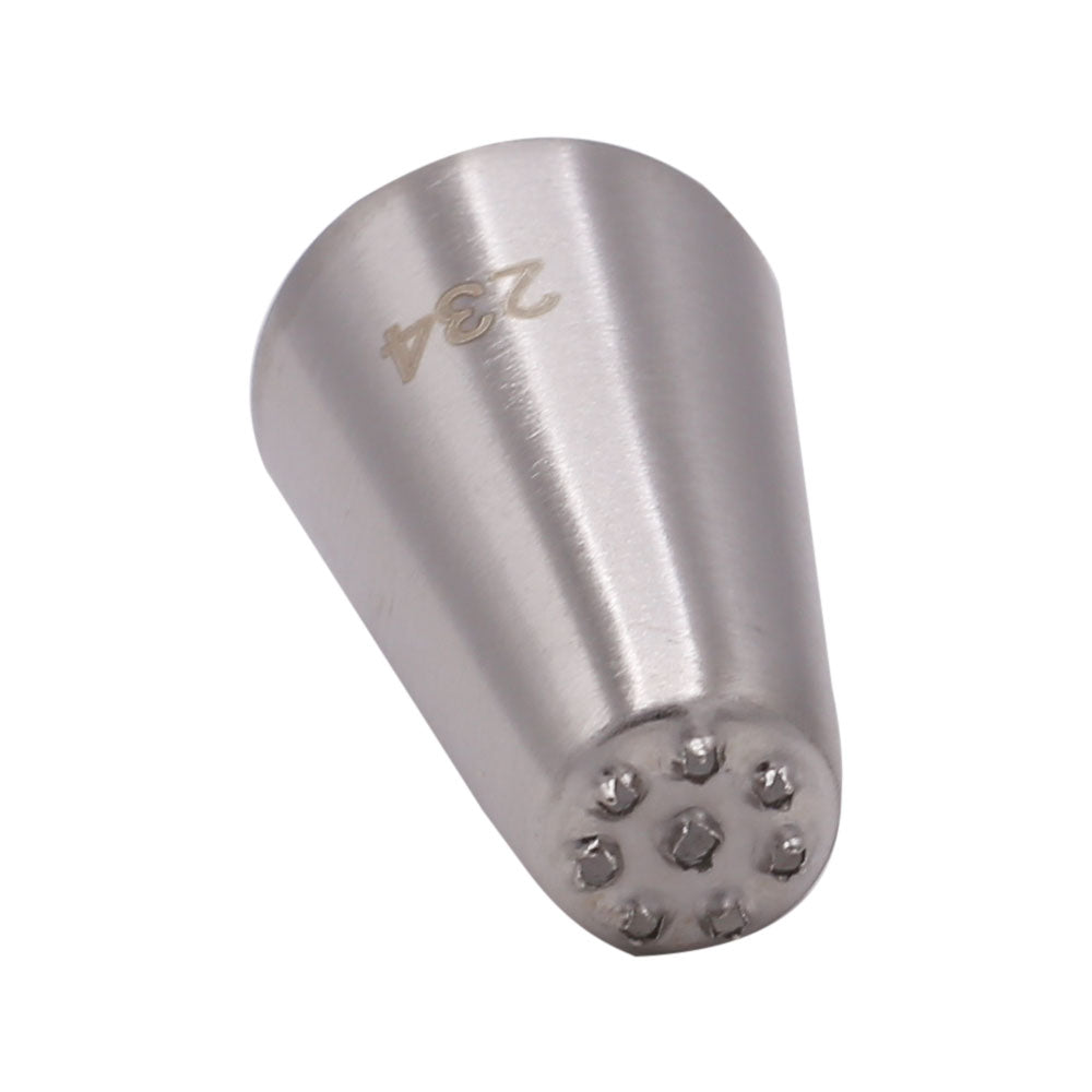 Grass Icing Nozzle Stainless Steel Large