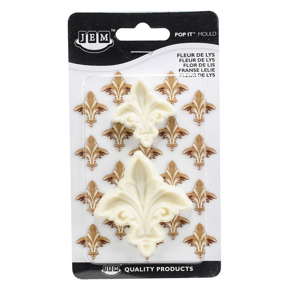 Fleur De Lys Cookie Cutter 2Pcs Set
