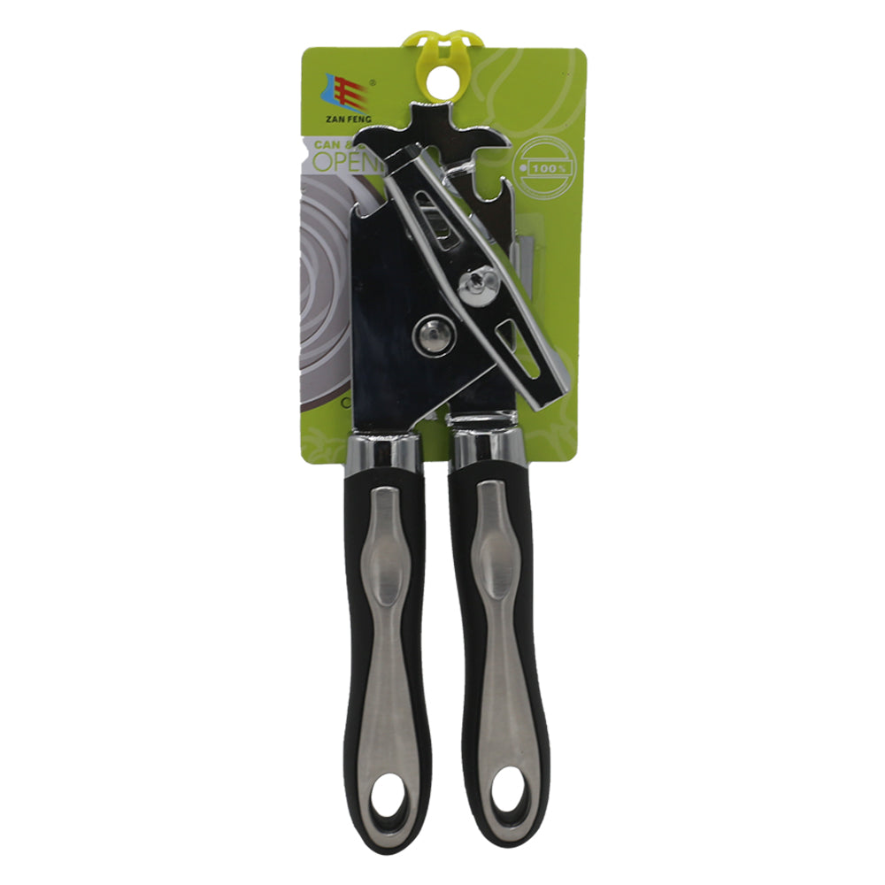Can And Bottle Opener Stainless Steel High Quality With Plastic Handle