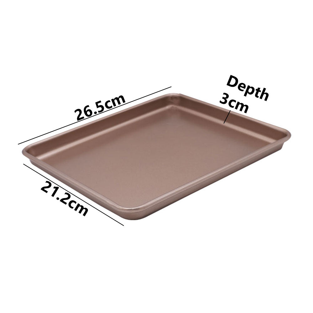 Non Stick baking tray Copper Color 26.5cm