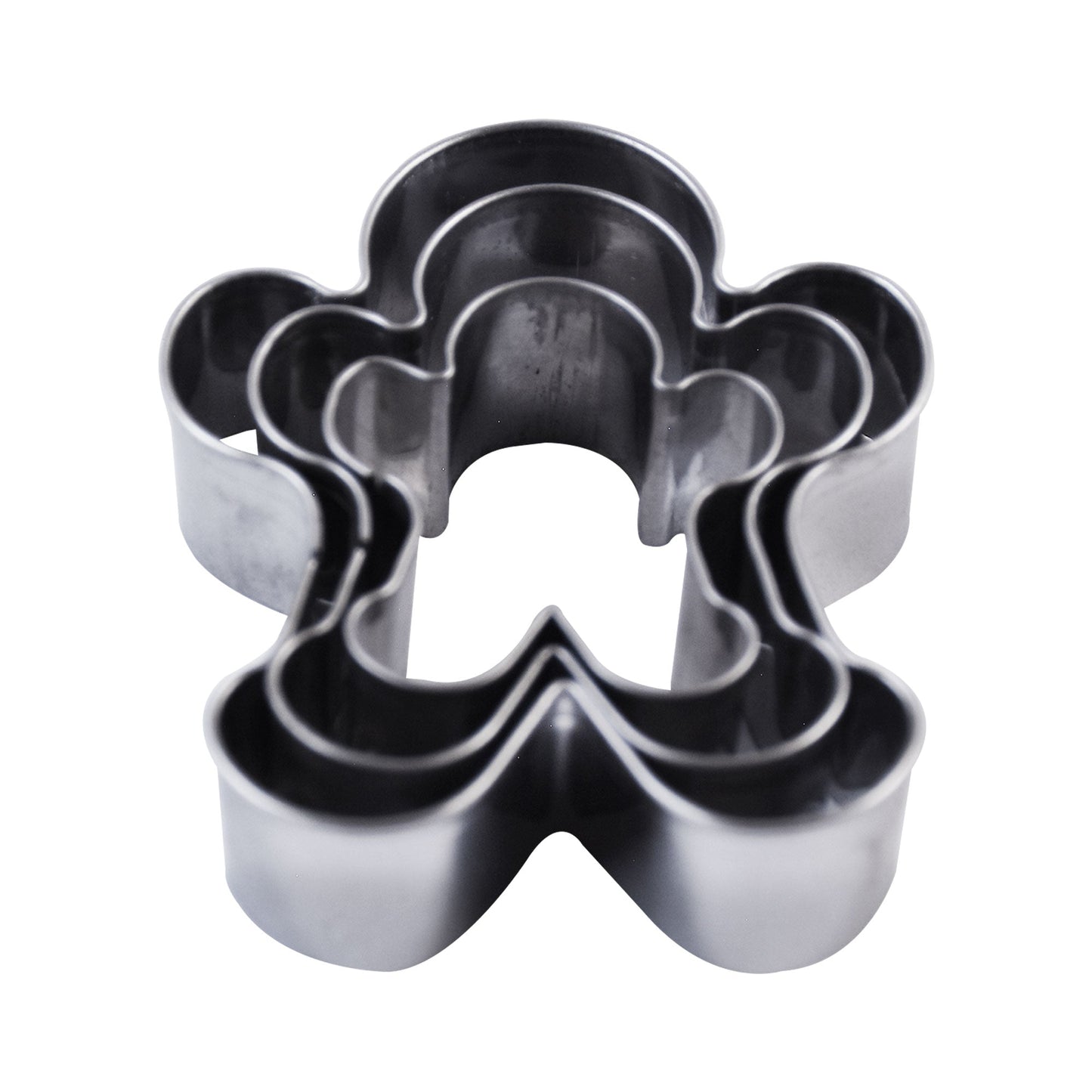 Mini Gingerbread Man Cookie & Fondant Cutter 3Pcs