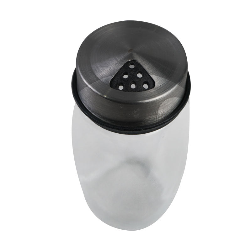 Glass Seasoning Spice Bottle Jars 6 Pcs With Rotating Rack