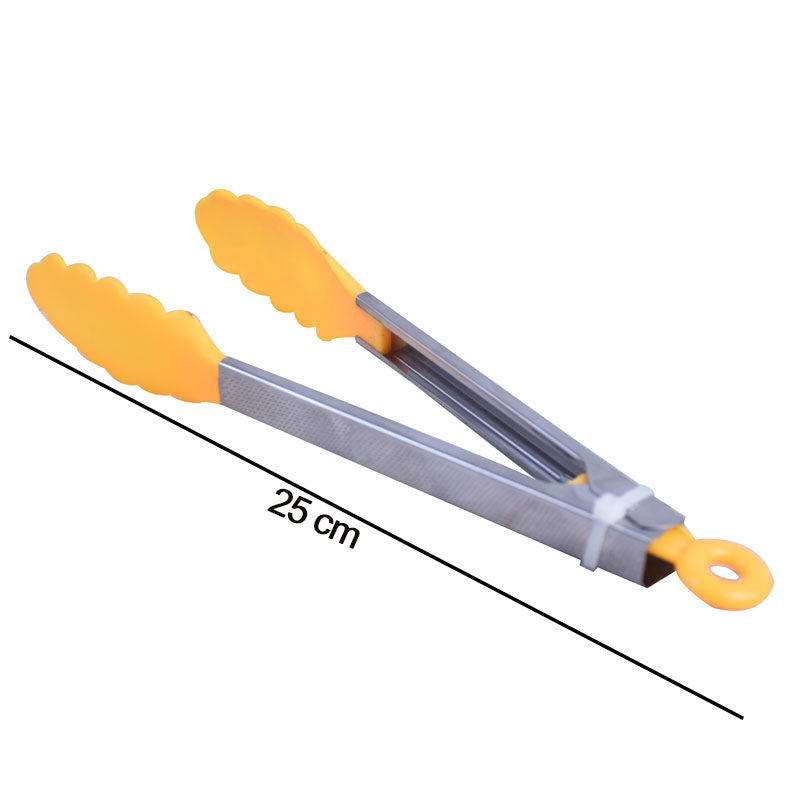 Plastic Tong With Steel Handle