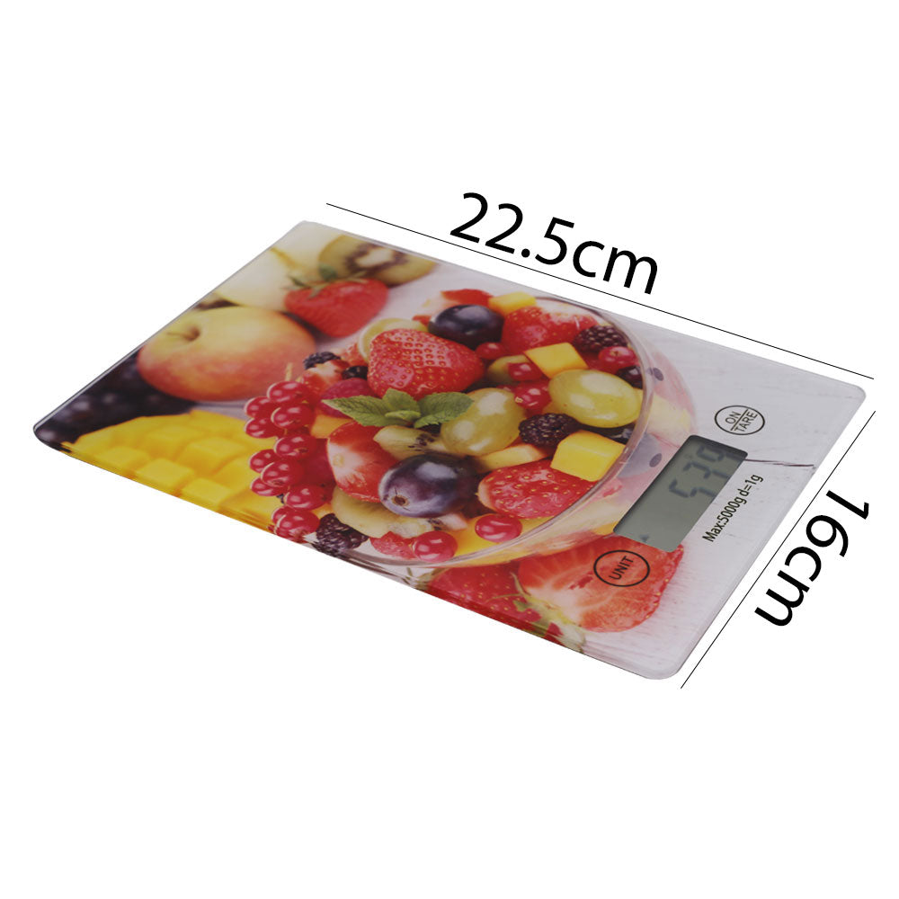 Electronic Digital Kitchen Scale Weighs Max 5kg, 5 Different Units