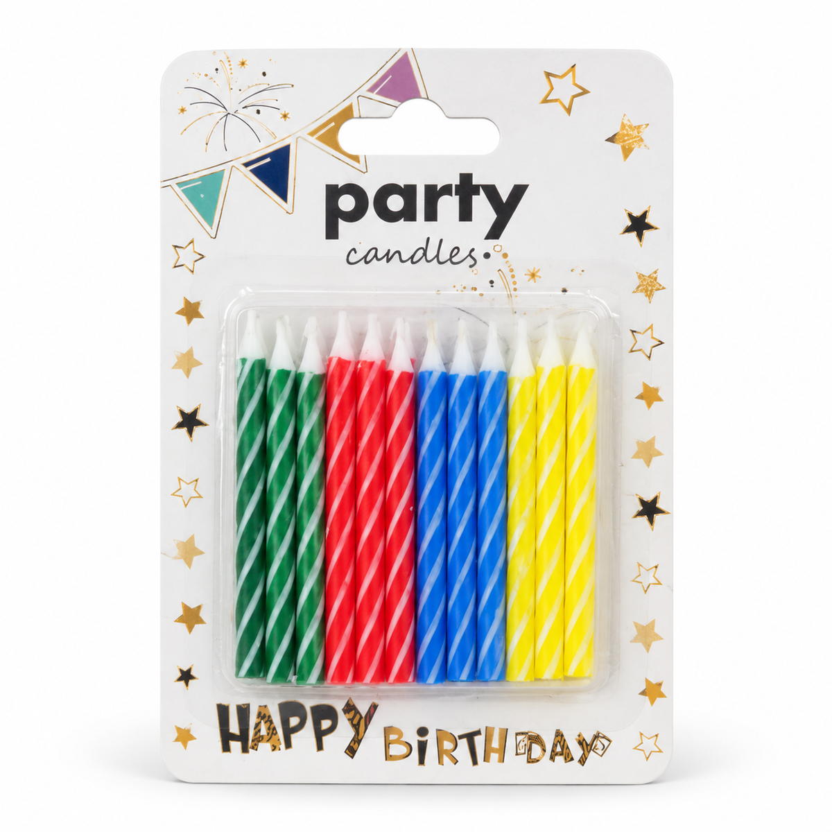 Multi Color Birthday Candle 24Pcs Set