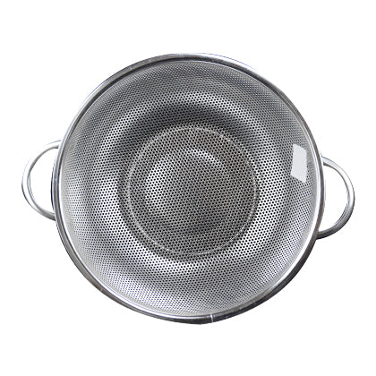 25CM Vegetable Strainer Bowl Stainless Steel with Handles