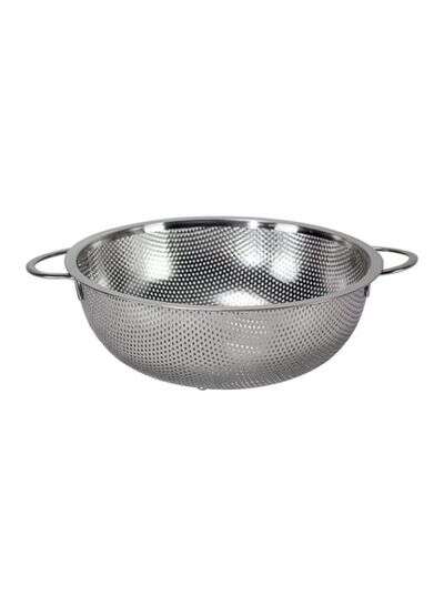 25CM Vegetable Strainer Bowl Stainless Steel with Handles