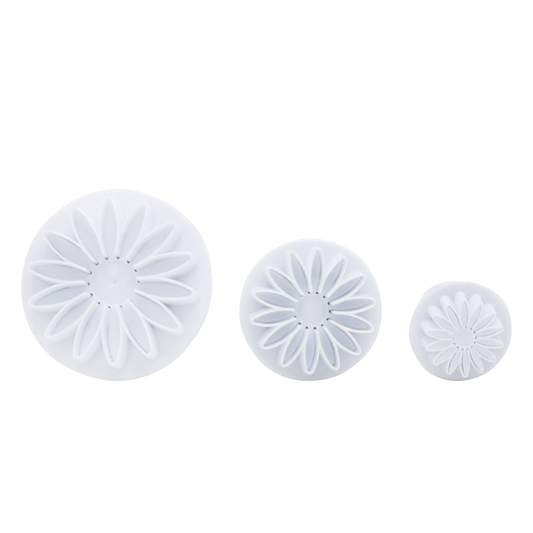 14 Petal Sunflower Plunger 3Pcs Set