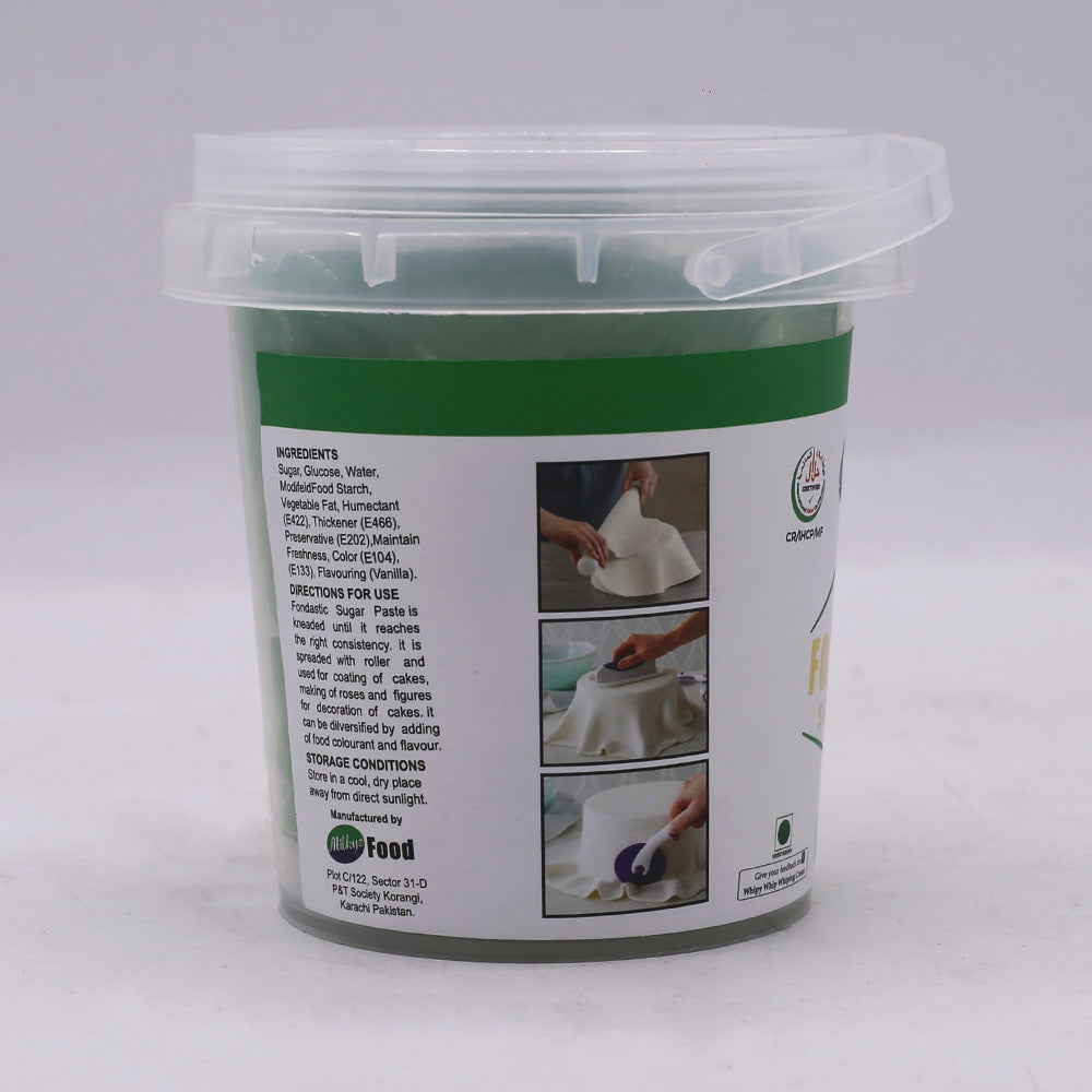 Milkyz Food Fondastic Green Fondant Sugar Paste 250gm
