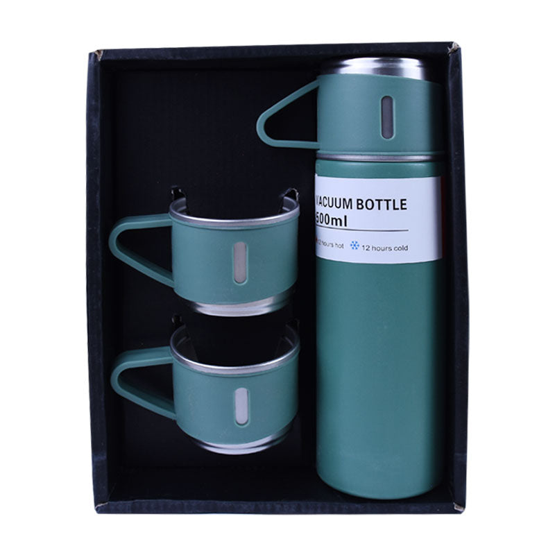 Stainless Steel Vacuum Thermal Flask Set