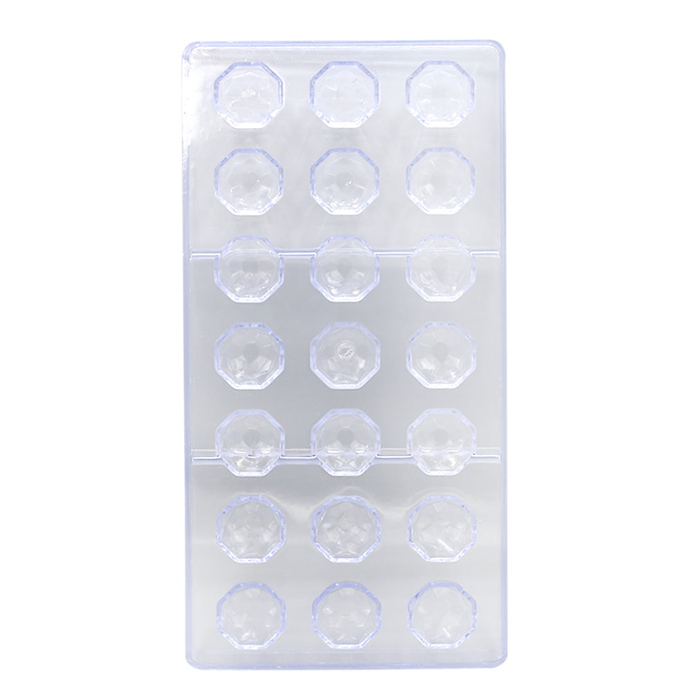 Spiral Ball Acrylic And Chocolate Mold 21 cavity