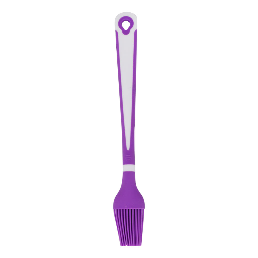 Silicone BBQ & Pastry Brush With Plastic Handle 28cm