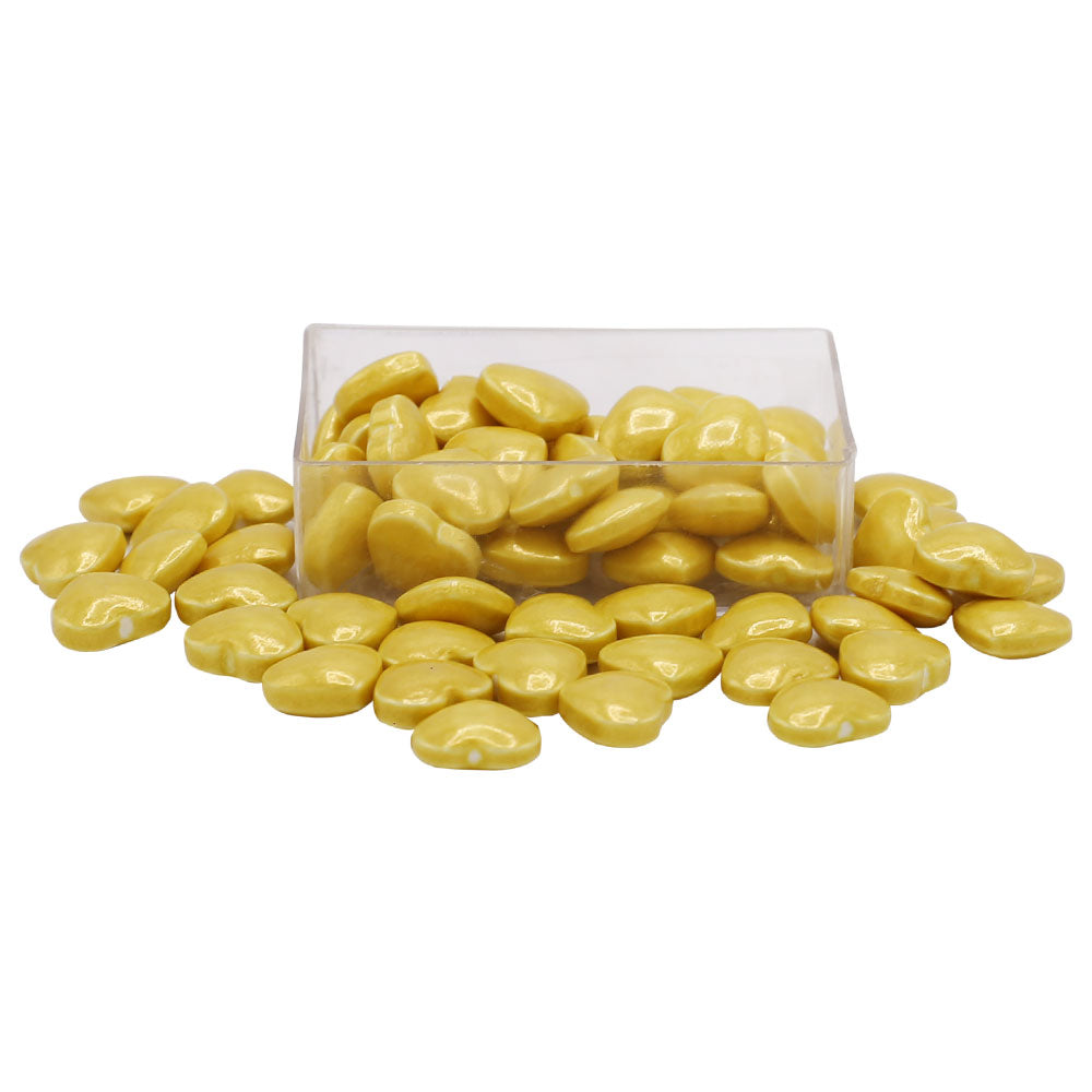 Shiny Golden Hearts Edible Sprinkle 30g Pack