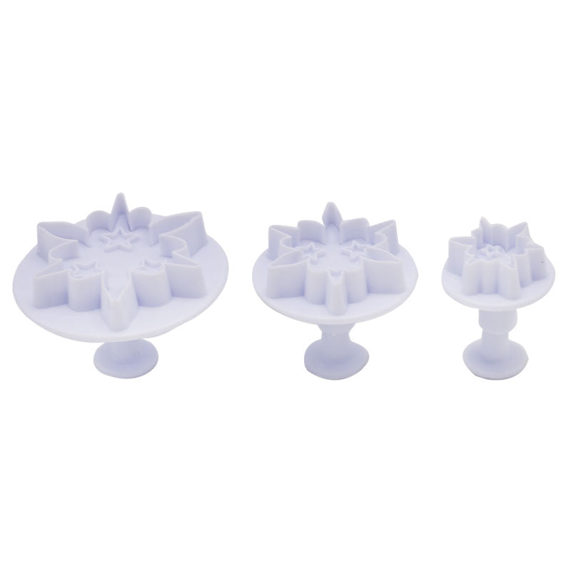 Twinkling Star Plunger Cutter 3Pcs Set