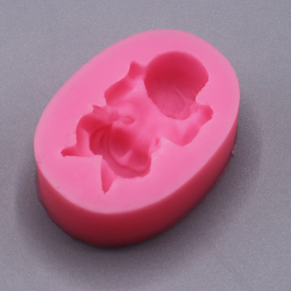 New Born Baby Silicone Fondant Mold