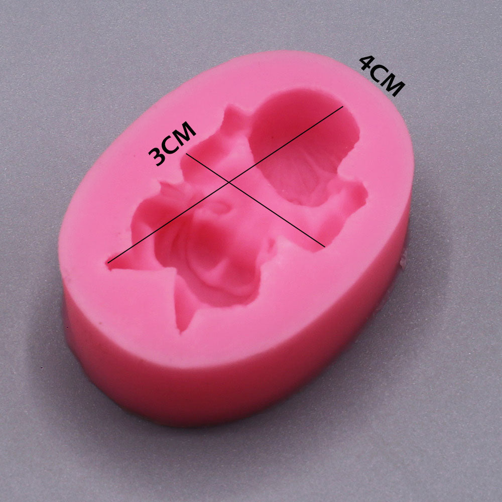 New Born Baby Silicone Fondant Mold